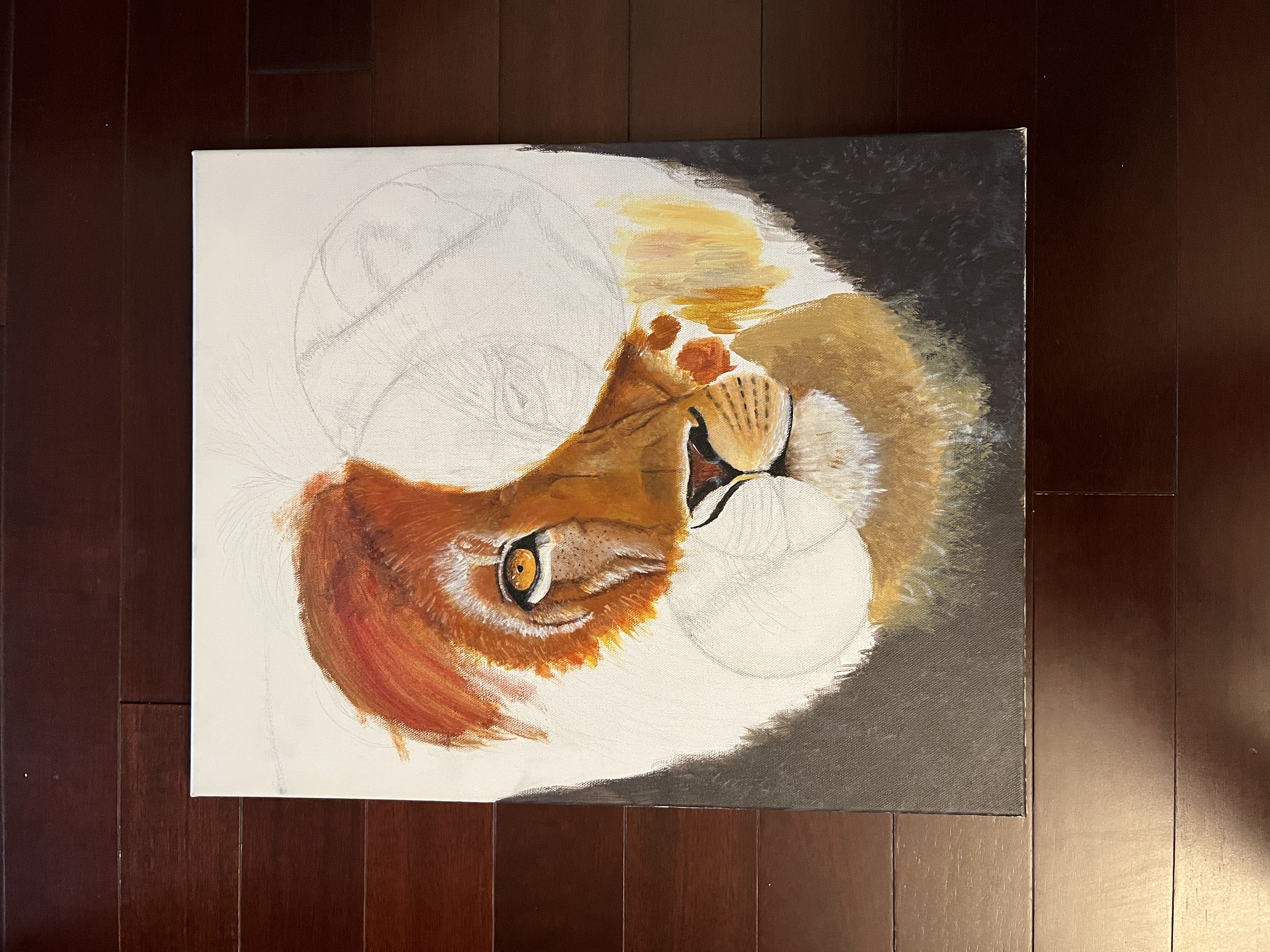 lion-painting