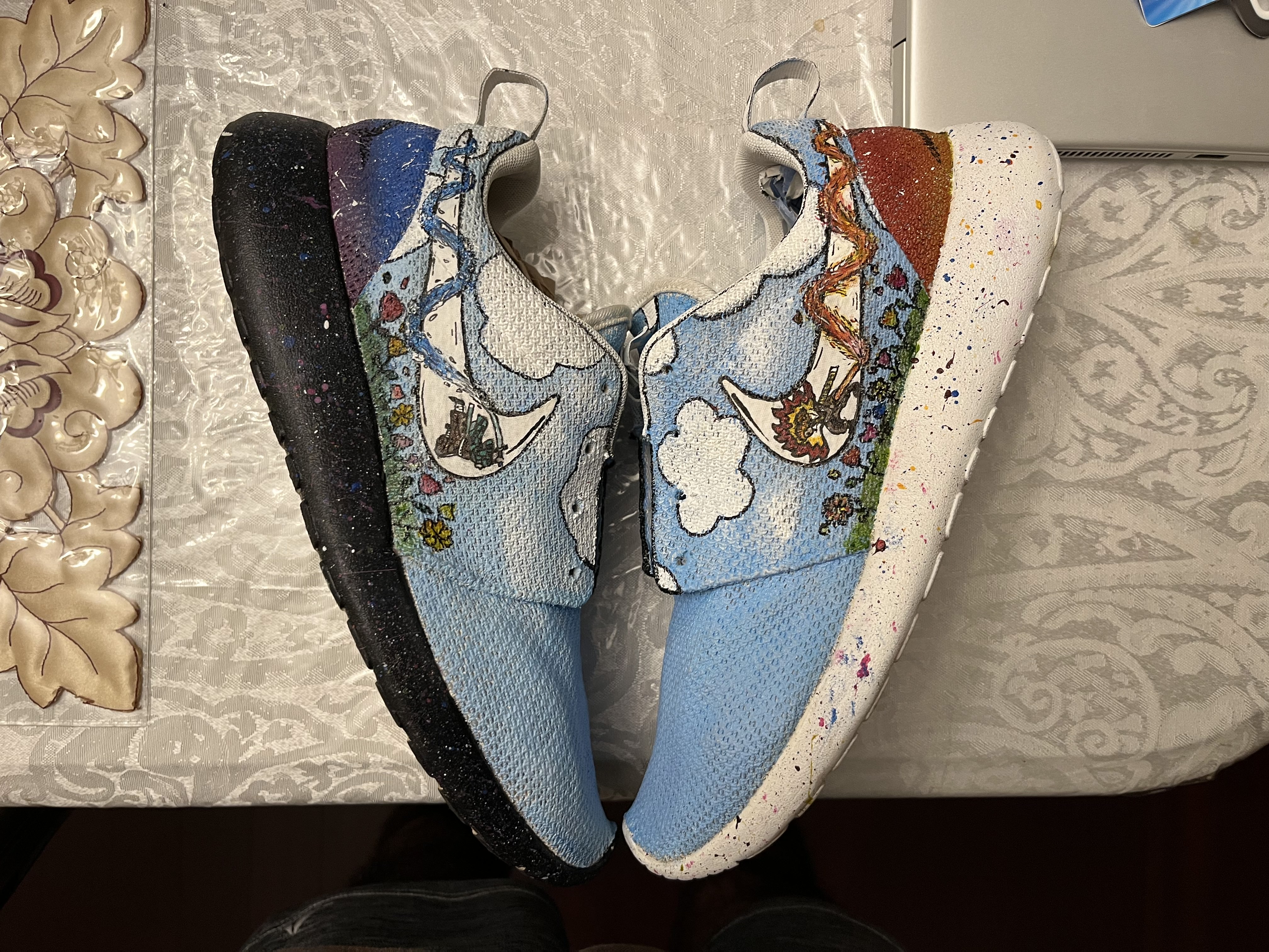 shoe-painting